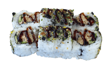 84. Fried sake inside-out