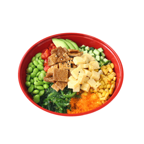 106. Veggie Poké Bowl Tamago