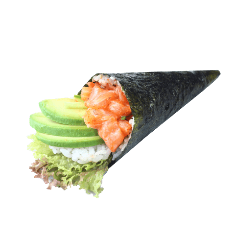 96. Temaki spicy sake