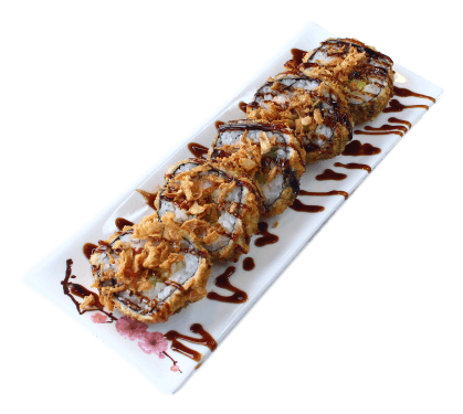 327. Crispy fried cheese roll