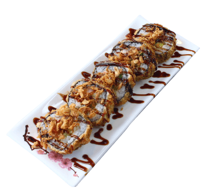 322. Crispy fried Ebi roll