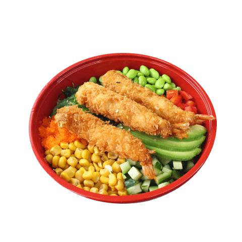 105. Tempura Ebi Poké Bowl