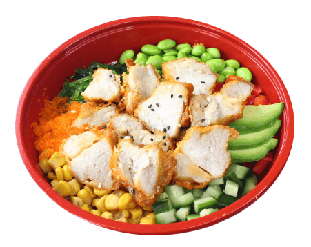 104. Chicken Poké Bowl